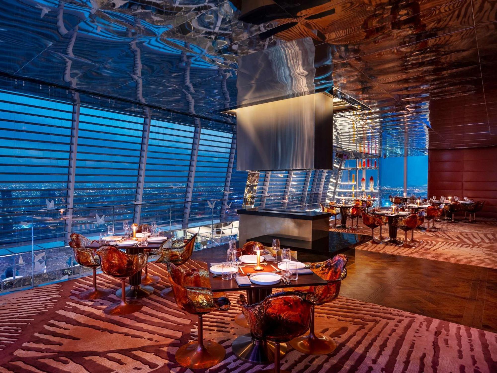 Hotel Fairmont Doha Lusail Zewnętrze zdjęcie The interior of the restaurant